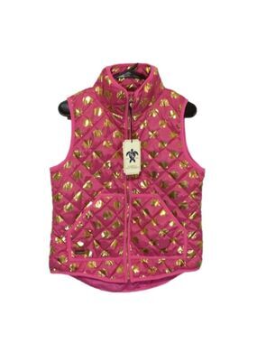 𝅺Simply Southern pink puffer vest size small